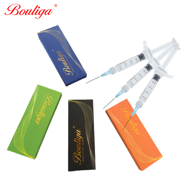 2ml Cross linked Hyaluronic Acid Filler, for Fine Line Removal and Lip Plumping