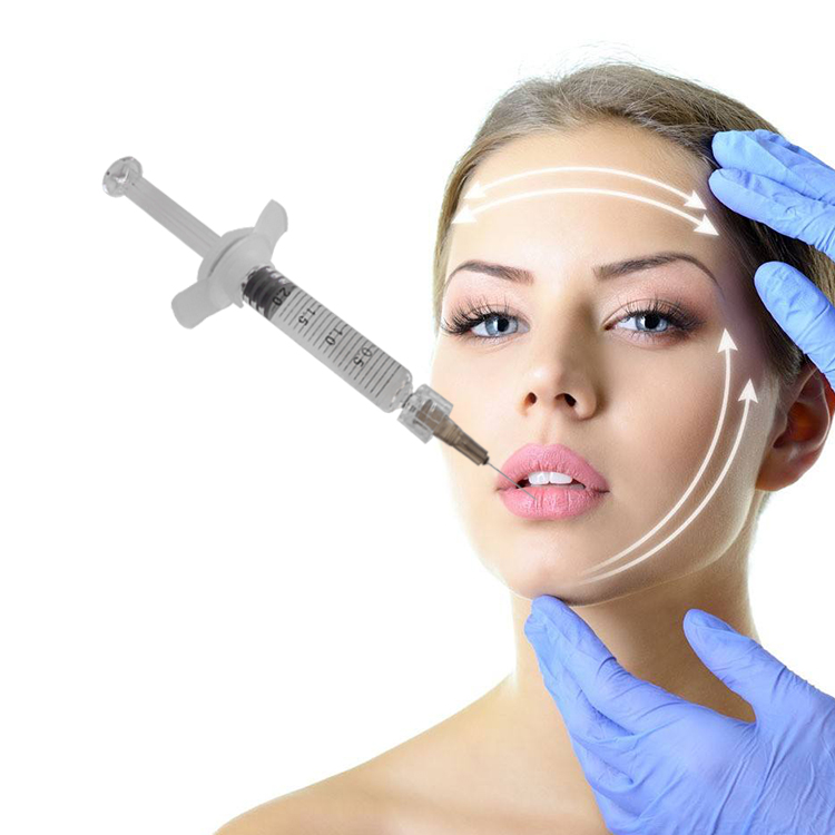Hyaluronic Acid gel Injection for Lip and Breast Augmentation