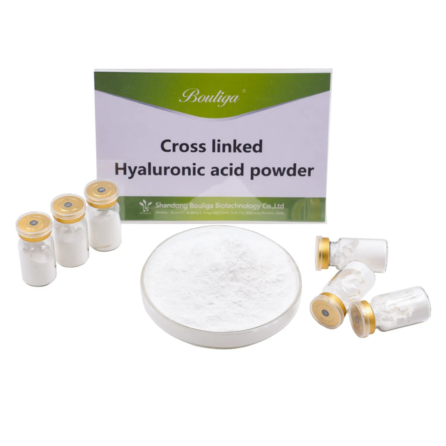 Cross-linked Sodium Hyaluronate Powder Raw Material 500g/bottle