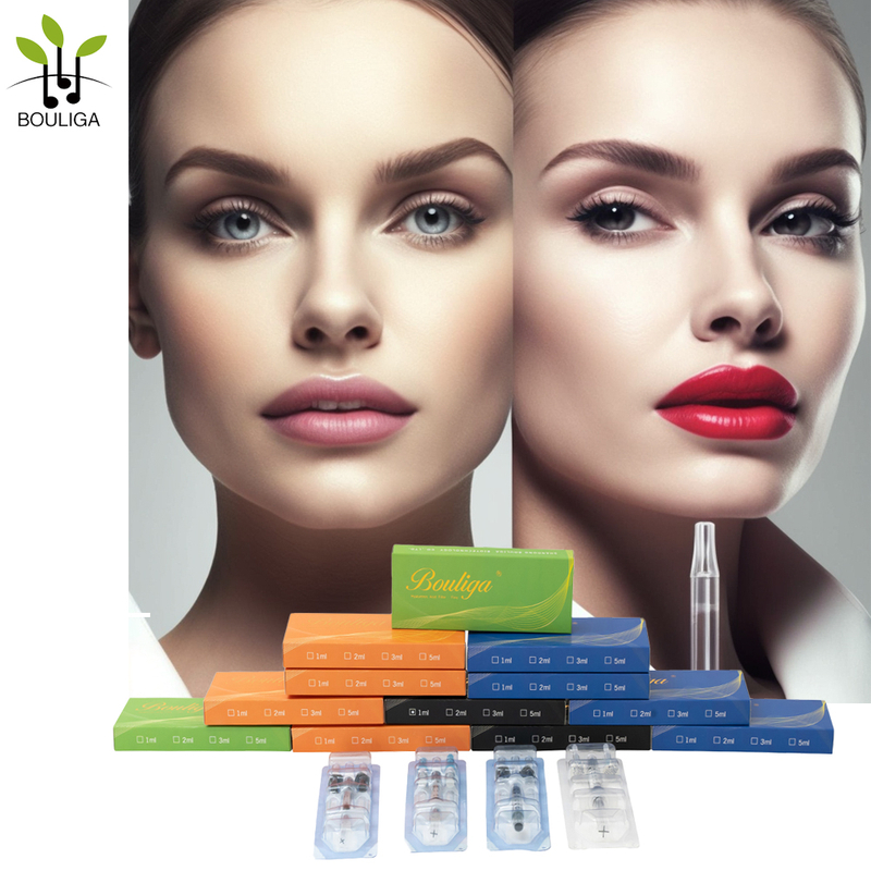 Bouliga Crosslinked Hyaluronic Acid Dermal Filler for Face Beauty 