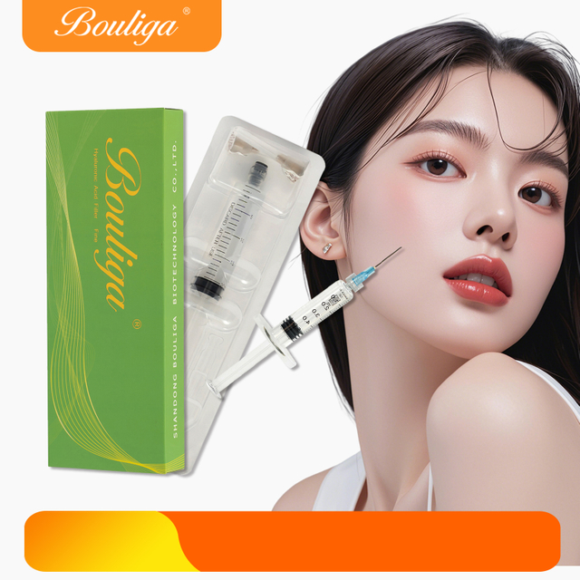 Bouliga cross linked hyaluronic acid filler 1ml 2ml 5ml 10ml Dermal Filler for Lips
