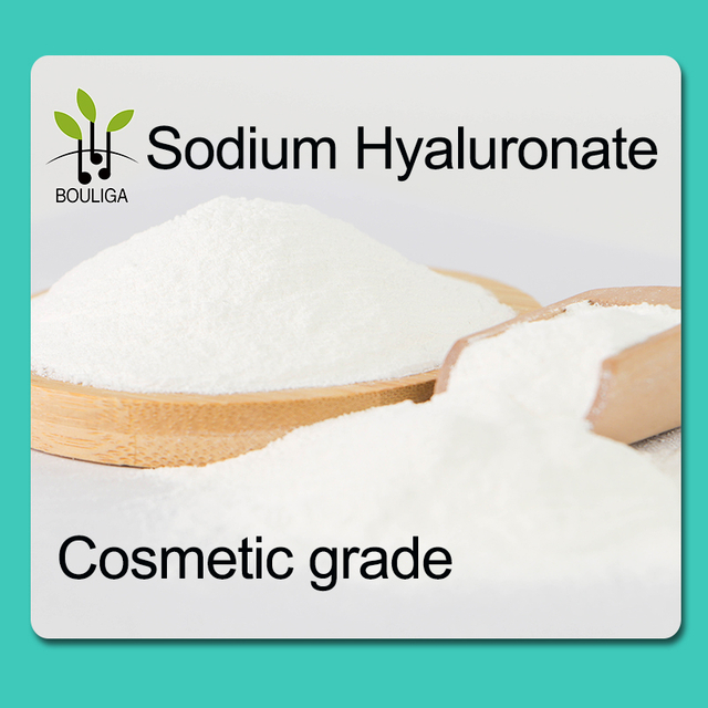 Small Molecule Hyaluronic Acid Hydrolyzed Sodium Hyaluronate Oligo-2000 Molecule Hyaluronic Acid Small Packaging Cosmetic Grade