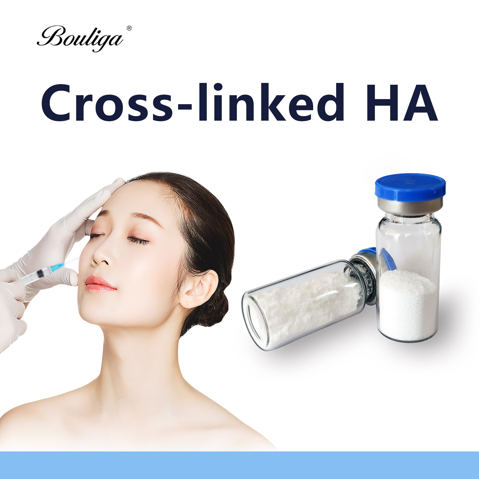 Crosslineked Sodium Hyaluronate Powder 