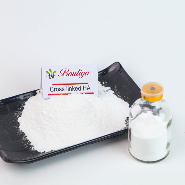 Bouliga Cross Linked Hyaluronic Acid Raw Material Sodium Hyaluronate Powder 