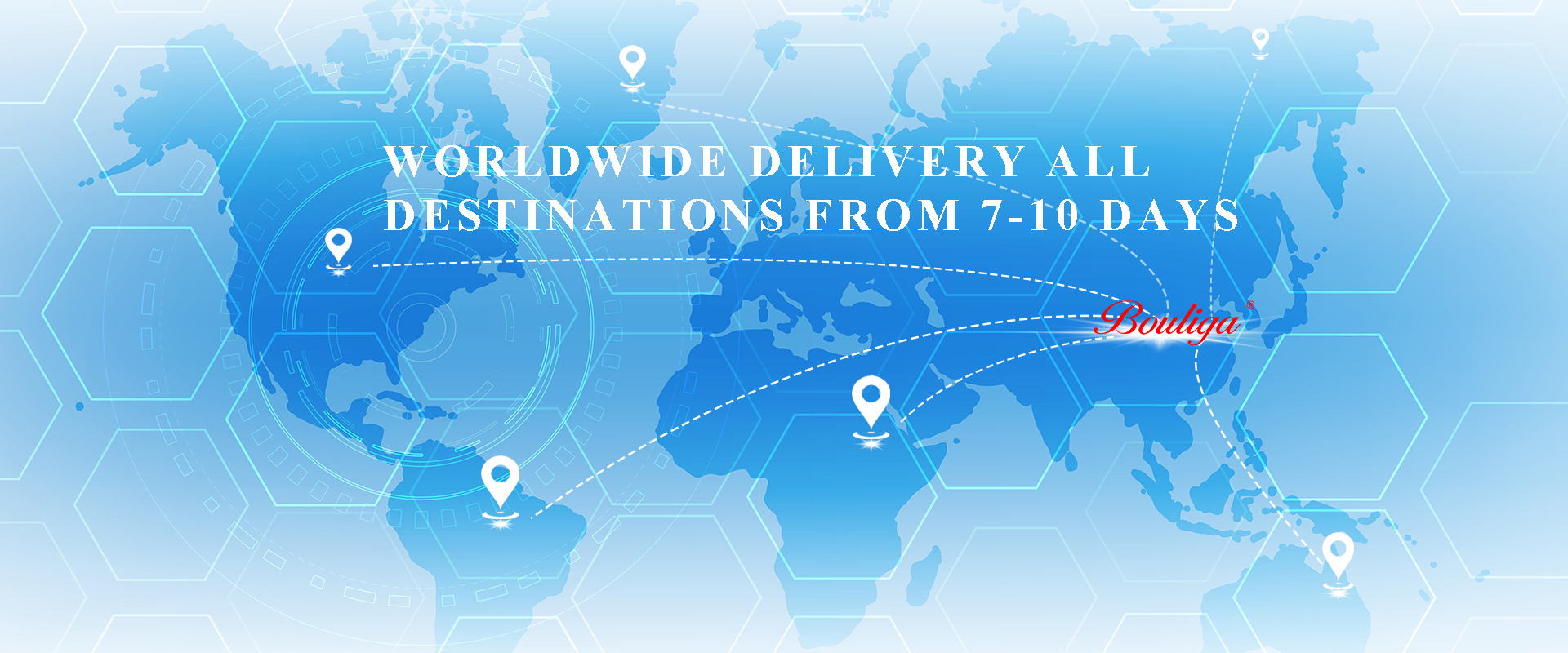bouliga worldwide delivery