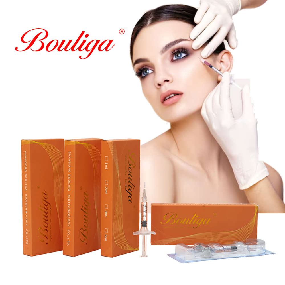 Factory Supply Injectable Hyaluronic Acid Dermal Filler for Wrinkles lip filler 1ml Deep