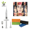 Injectable1ml 2ml 3ml 5ml Crosslinked Hyaluronic Acid Injecions Dermal Filler/Ha Filler for Lips, Nose, Wrinkles, Breast, Buttocks, Body, Face, Neck, Folds