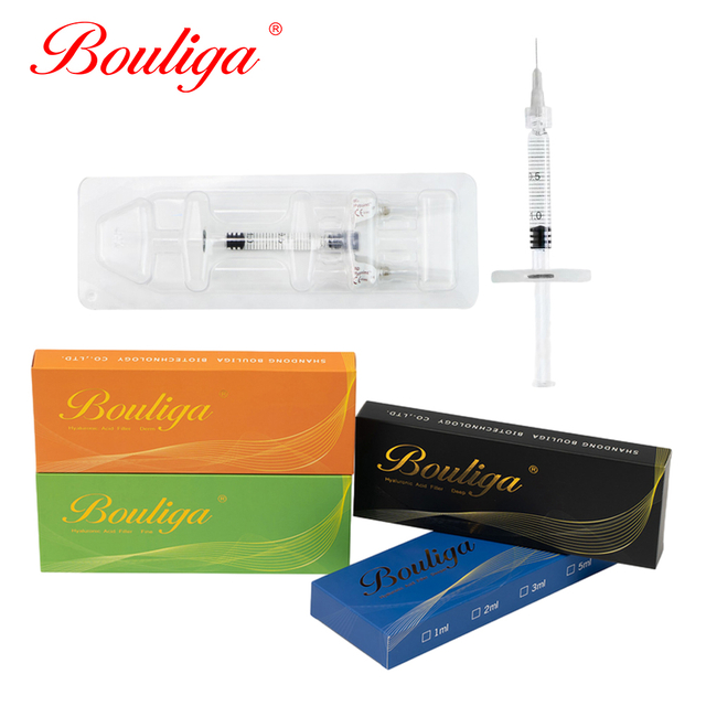 2ml High Quality Hyaluronic Acid Injection Gel Dermal Filler for Lip Enhancement