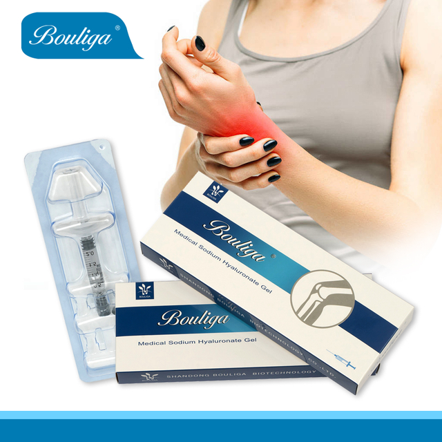 Bouliga Non Cross Linked hyaluronic acid filler 90mg/3ml use for joint lubrication