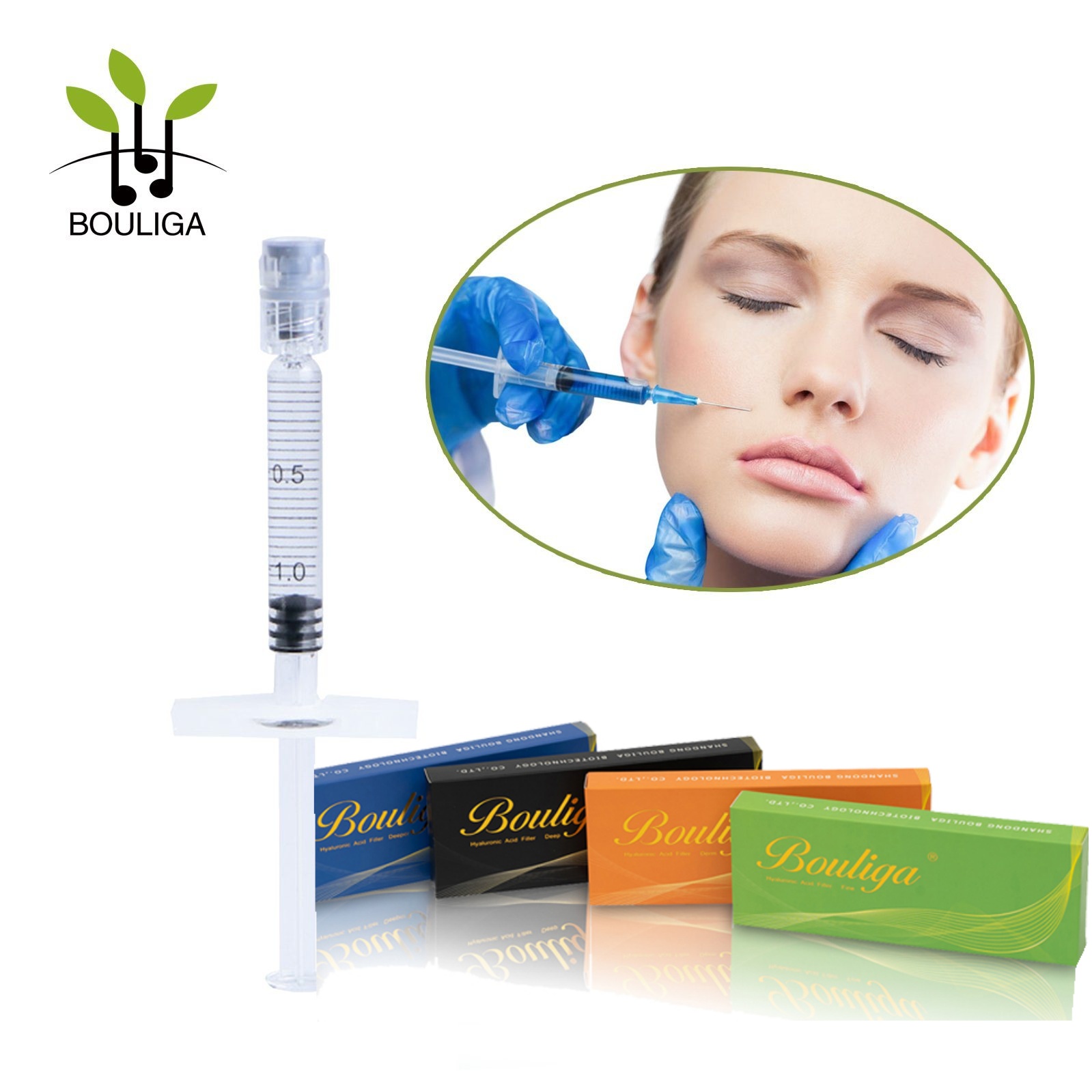 Anti-Wrinkle Lip Enhancement Crosslinked Hyaluronic Acid Injection Dermal Filler