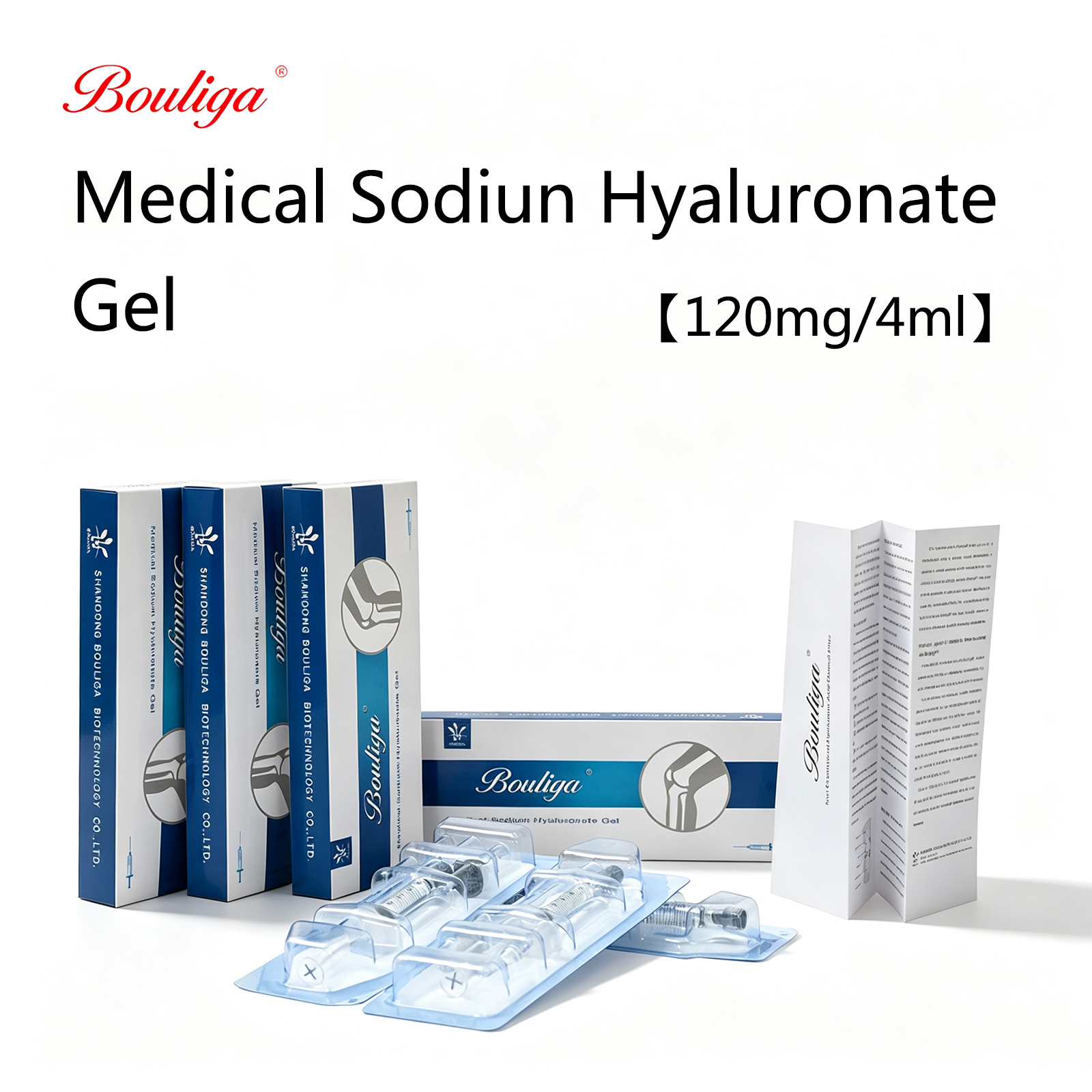Sodium Hyaluronate Intra-articular Injection Gel 120mg/4ml