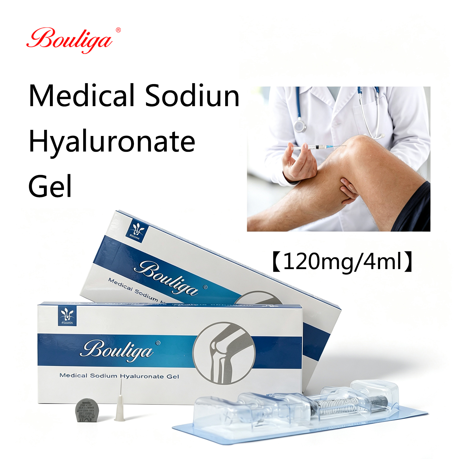 Sodium Hyaluronate Intra-articular Injection Gel 120mg/4ml