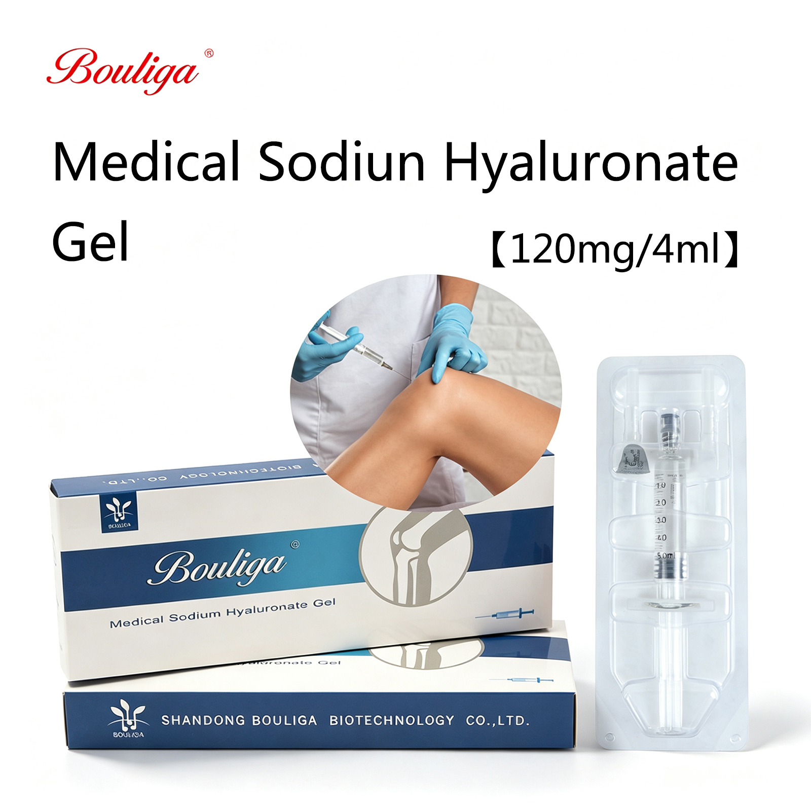 Sodium Hyaluronate Intra-articular Injection Gel 120mg/4ml